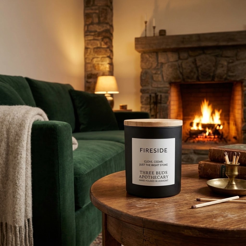 Fireside — Vermont Hand-Poured Soy Candle