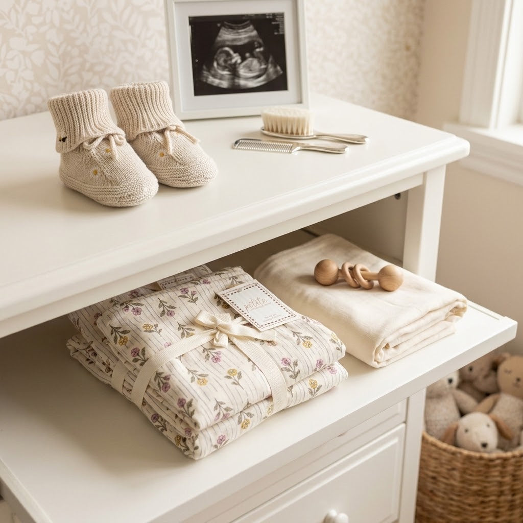 Baby's First Blanket, Swaddle & Booties Gift Set | Solefina