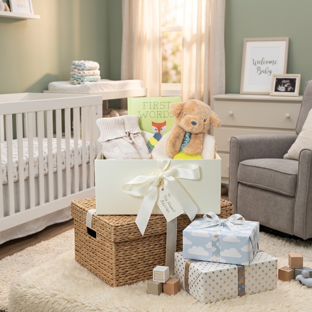 The Little One Baby Gift Box — Trevor the Puppy