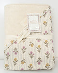 Petite Evelina Meadow Whisper floral hooded baby towel
