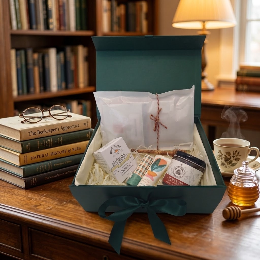 The Student Care Package – Tea, Honey & Self-Care Gift Box