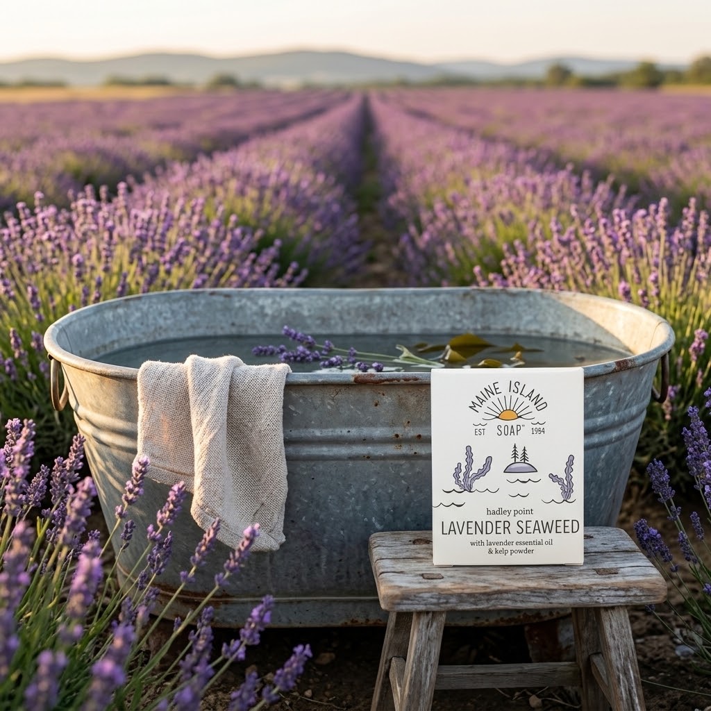 Hadley Point Lavender Seaweed Soap