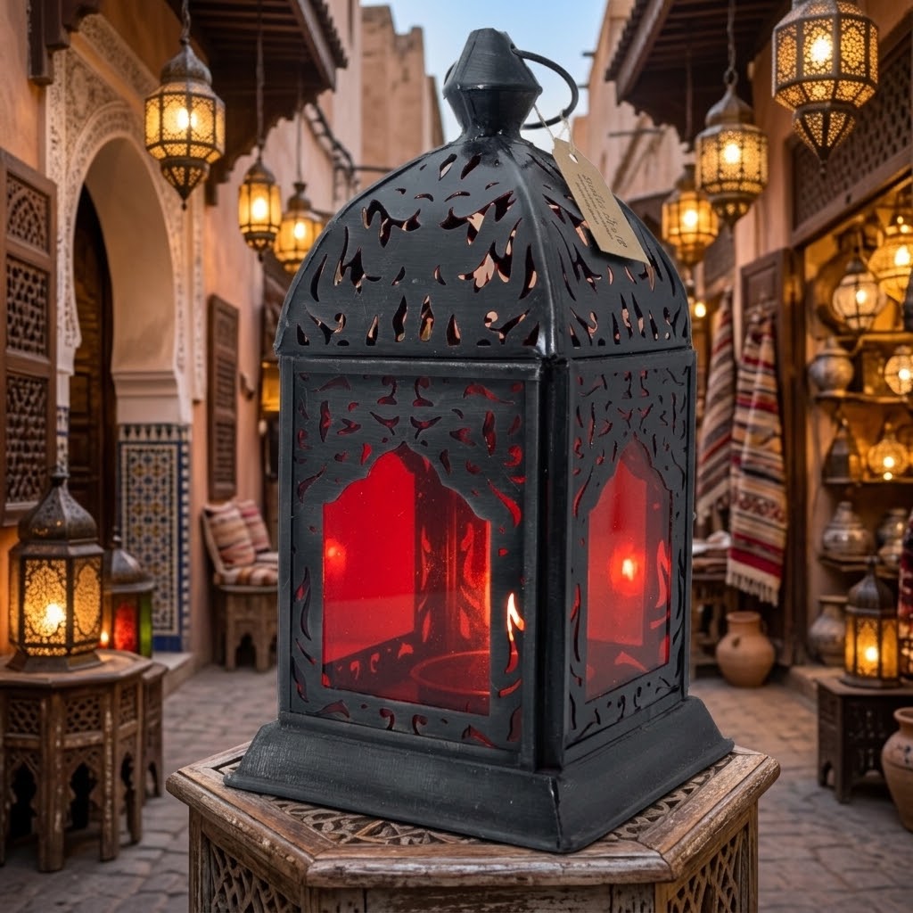 Decorative Glass Lanterns | Found in Morocco | Solefina