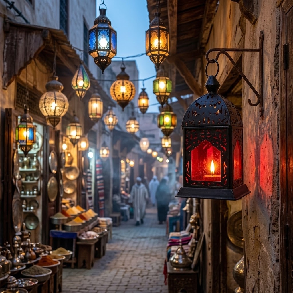 Decorative Glass Lanterns | Found in Morocco | Solefina