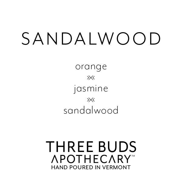 Sandalwood — Vermont Hand-Poured Soy Candle