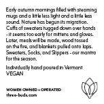 Sweater Weather — Vermont Hand-Poured Soy Candle