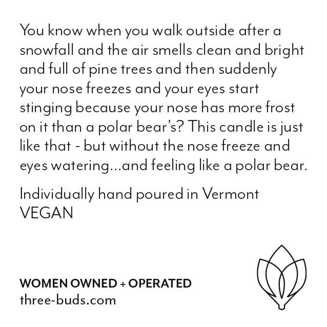 Winter — Vermont Hand-Poured Soy Candle